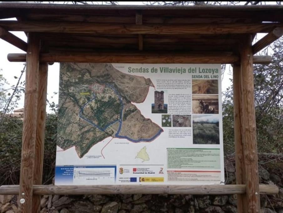 Casita Con Encanto Tranquilidad Villavieja Del Lozoya Wi-Fi En Sierra De Madrid Y A 50 Minutos De Capital Exterior foto